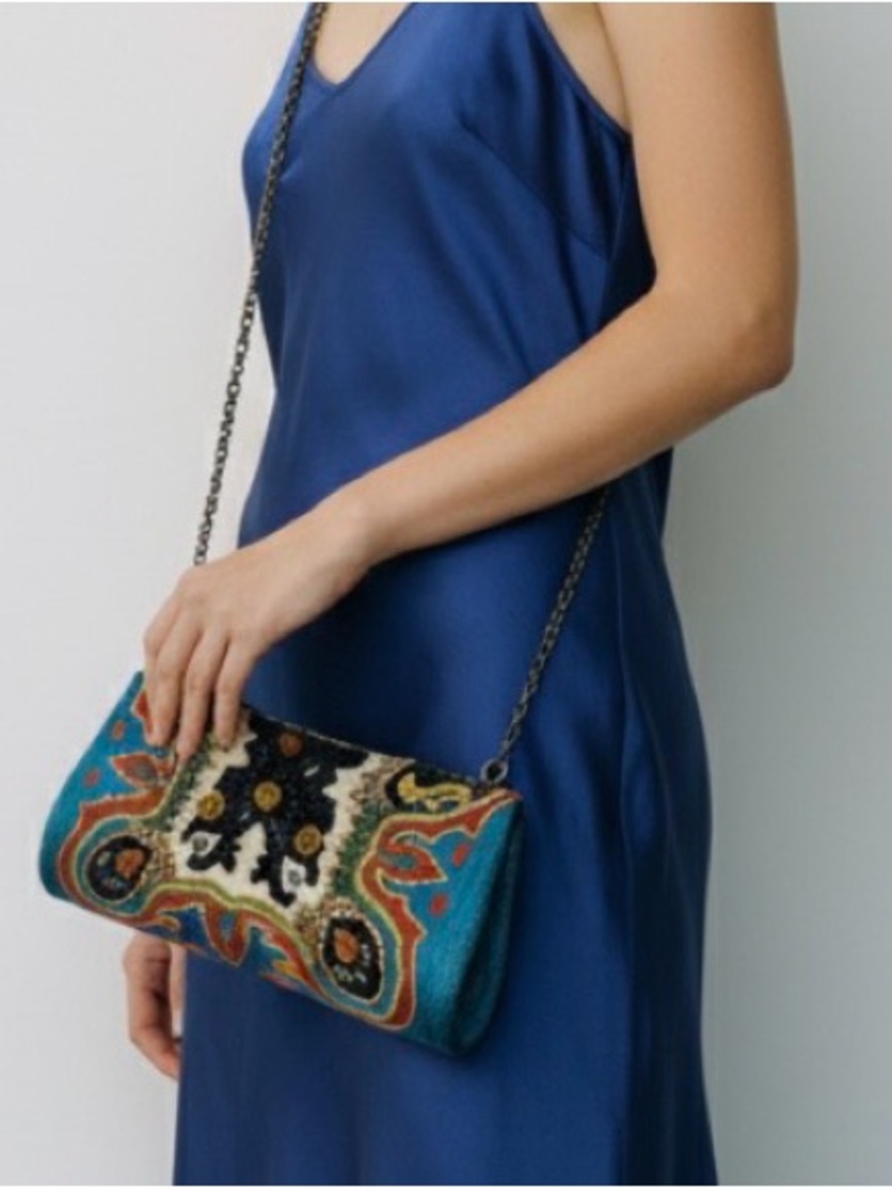 NEW Mary Frances Floral Beaded Bag FEASTIVE COLORS UNUSED